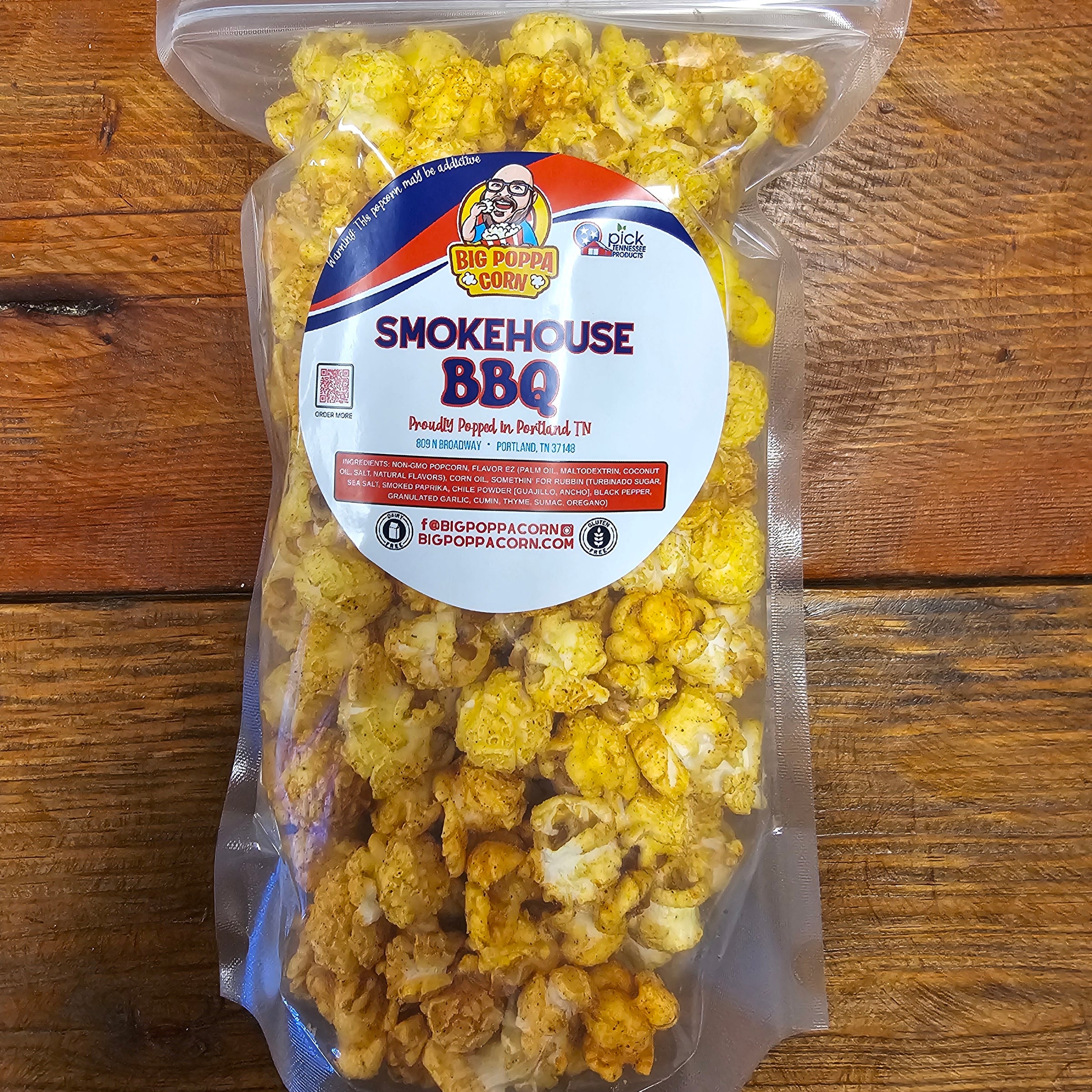 Cheesy Cheddar Popcorn | Big Poppa Corn LLC